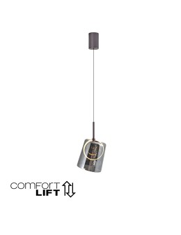 Paul Neuhaus Zula Lampa Wisząca Brązowy/Smoky 2541-25 - produkt 2