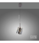 Paul Neuhaus Zula Lampa Wisząca Brązowy/Smoky 2541-25
