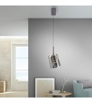 Paul Neuhaus Zula Lampa Wisząca Brązowy/Smoky 2541-25