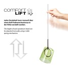 Paul Neuhaus Zula Lampa Wisząca Brązowy/Zielony 2541-43