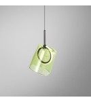 Paul Neuhaus Zula Lampa Wisząca Brązowy/Zielony 2541-43