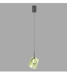 Paul Neuhaus Zula Lampa Wisząca Brązowy/Zielony 2541-43