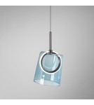 Paul Neuhaus Zula Lampa Wisząca Brązowy/Niebieski 2541-56