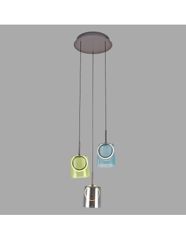 Paul Neuhaus Zula Lampa Wisząca Multikolor 2543-70