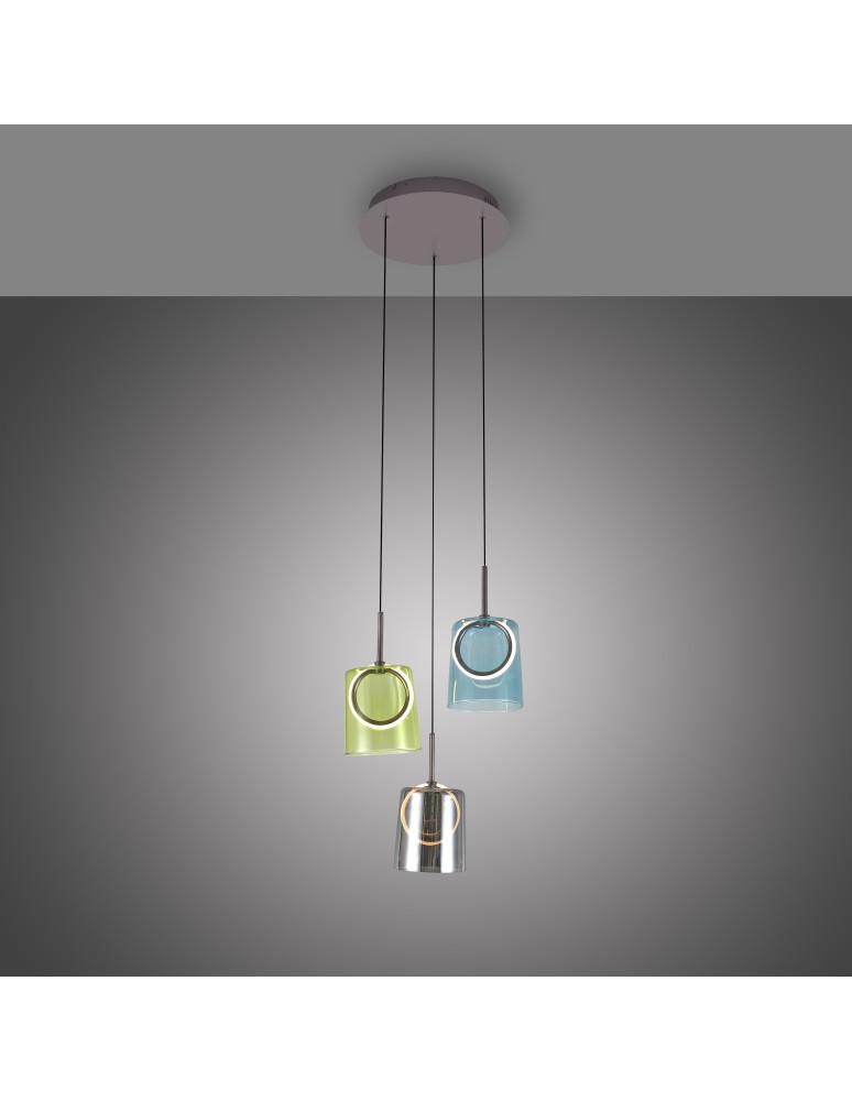 Paul Neuhaus Zula Lampa Wisząca Multikolor 2543-70