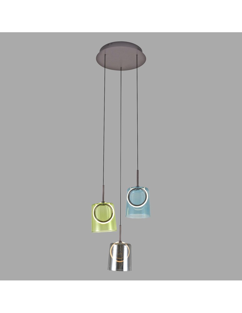 Paul Neuhaus Zula Lampa Wisząca Multikolor 2543-70