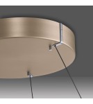 Paul Neuhaus Pure E-Loop Lampa Wisząca Matowy Mosiądz 2550-60