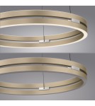 Paul Neuhaus Pure E-Loop Lampa Wisząca Matowy Mosiądz 2550-60