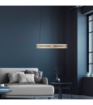 Paul Neuhaus Pure E-Loop Lampa Wisząca Matowy Mosiądz 2550-60
