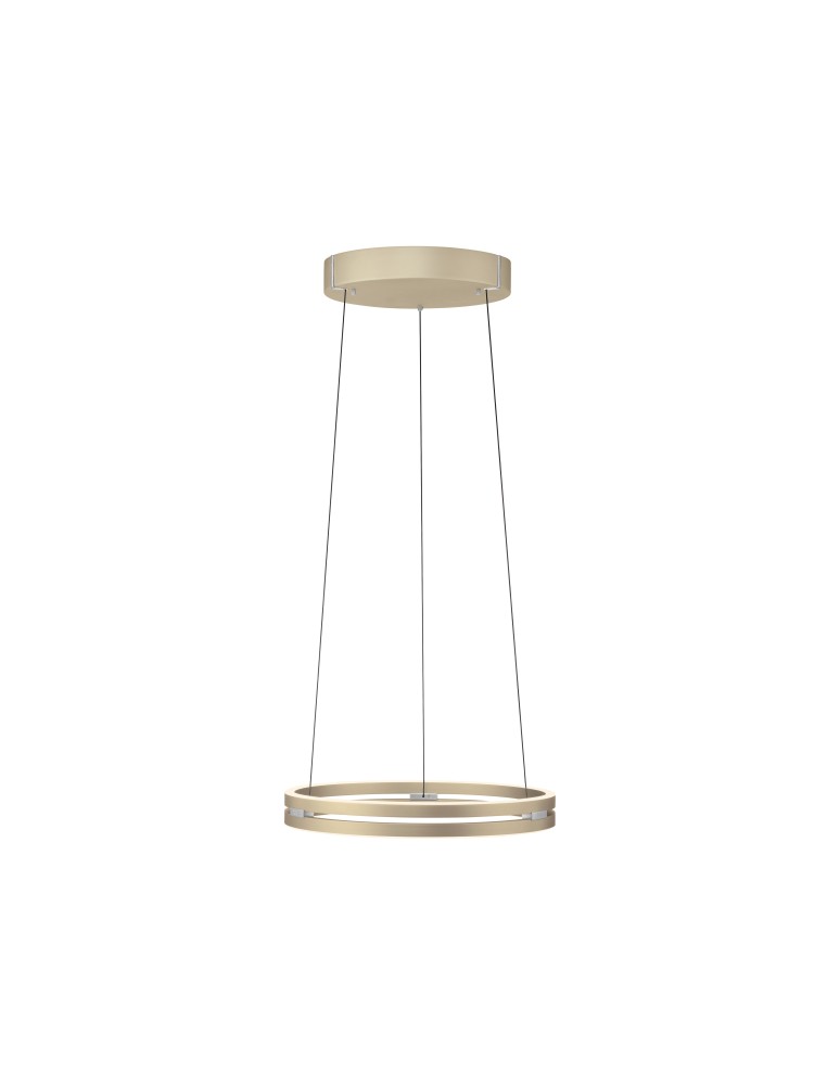 Paul Neuhaus Pure E-Loop Lampa Wisząca Matowy Mosiądz 2550-60