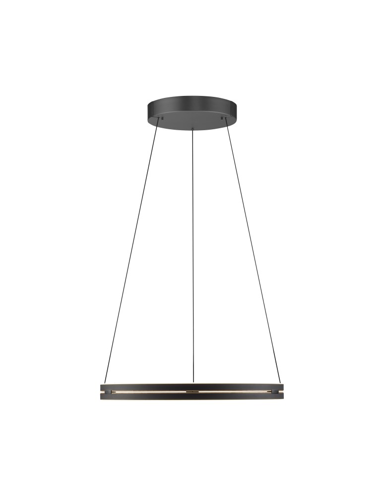 Paul Neuhaus Pure E-Loop Lampa Wisząca Czarny 2551-18