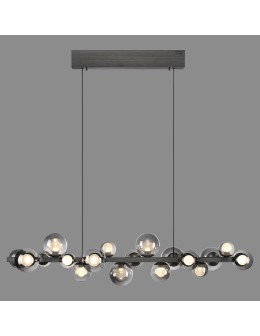 Paul Neuhaus Pure E-Popup Lampa Wisząca Szary 2557-15