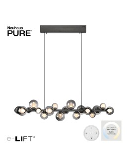Paul Neuhaus Pure E-Popup Lampa Wisząca Szary 2557-15 - produkt 2