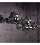 Paul Neuhaus Pure E-Popup Lampa Wisząca Szary 2557-15