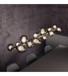Paul Neuhaus Pure E-Popup Lampa Wisząca Szary 2557-15
