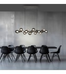 Paul Neuhaus Pure E-Popup Lampa Wisząca Szary 2557-15