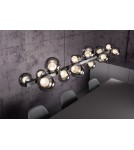 Paul Neuhaus Pure E-Popup Lampa Wisząca Szary 2557-15