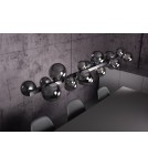 Paul Neuhaus Pure E-Popup Lampa Wisząca Szary 2557-15