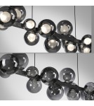 Paul Neuhaus Pure E-Popup Lampa Wisząca Szary 2557-15