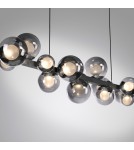 Paul Neuhaus Pure E-Popup Lampa Wisząca Szary 2557-15