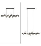 Paul Neuhaus Pure E-Popup Lampa Wisząca Szary 2557-15
