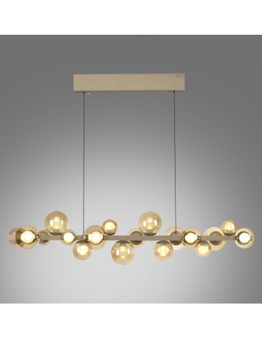 Paul Neuhaus Pure E-Popup Lampa Wisząca Złoty 2557-97