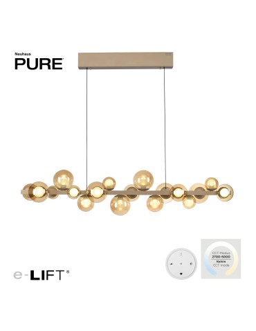 Paul Neuhaus Pure E-Popup Lampa Wisząca Złoty 2557-97 - product 2