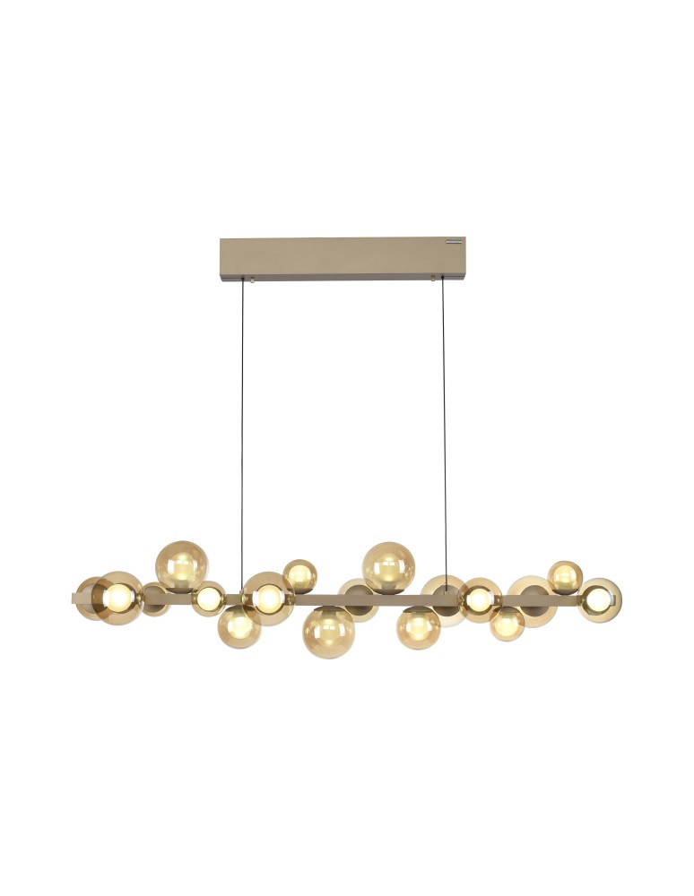 Paul Neuhaus Pure E-Popup Lampa Wisząca Złoty 2557-97