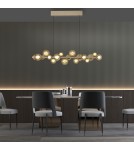 Paul Neuhaus Pure E-Popup Lampa Wisząca Złoty 2557-97