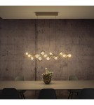Paul Neuhaus Pure E-Popup Lampa Wisząca Złoty 2557-97