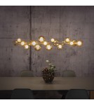 Paul Neuhaus Pure E-Popup Lampa Wisząca Złoty 2557-97