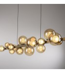 Paul Neuhaus Pure E-Popup Lampa Wisząca Złoty 2557-97