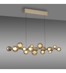 Paul Neuhaus Pure E-Popup Lampa Wisząca Złoty 2557-97