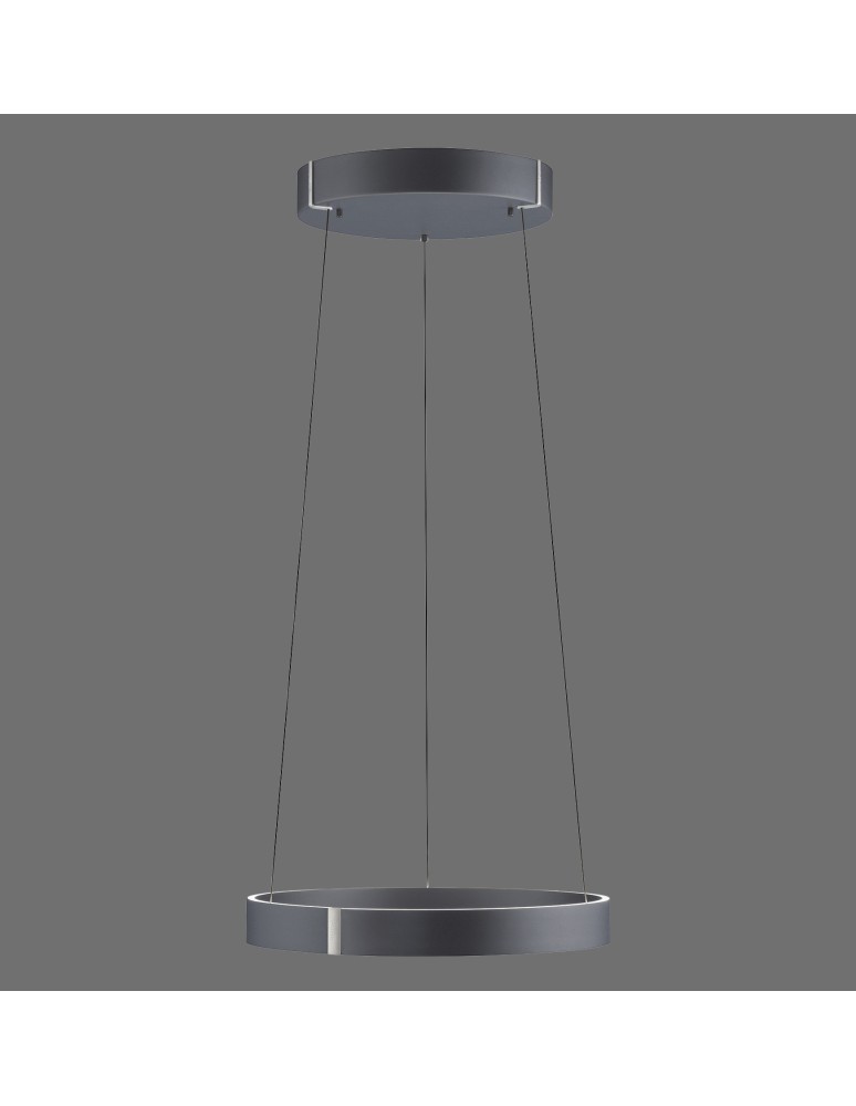 Paul Neuhaus Pure E-Clipse Lampa Wisząca Szary 2560-15