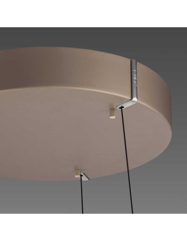 Paul Neuhaus Pure E-Clipse Lampa Wisząca Brązowy 2560-97