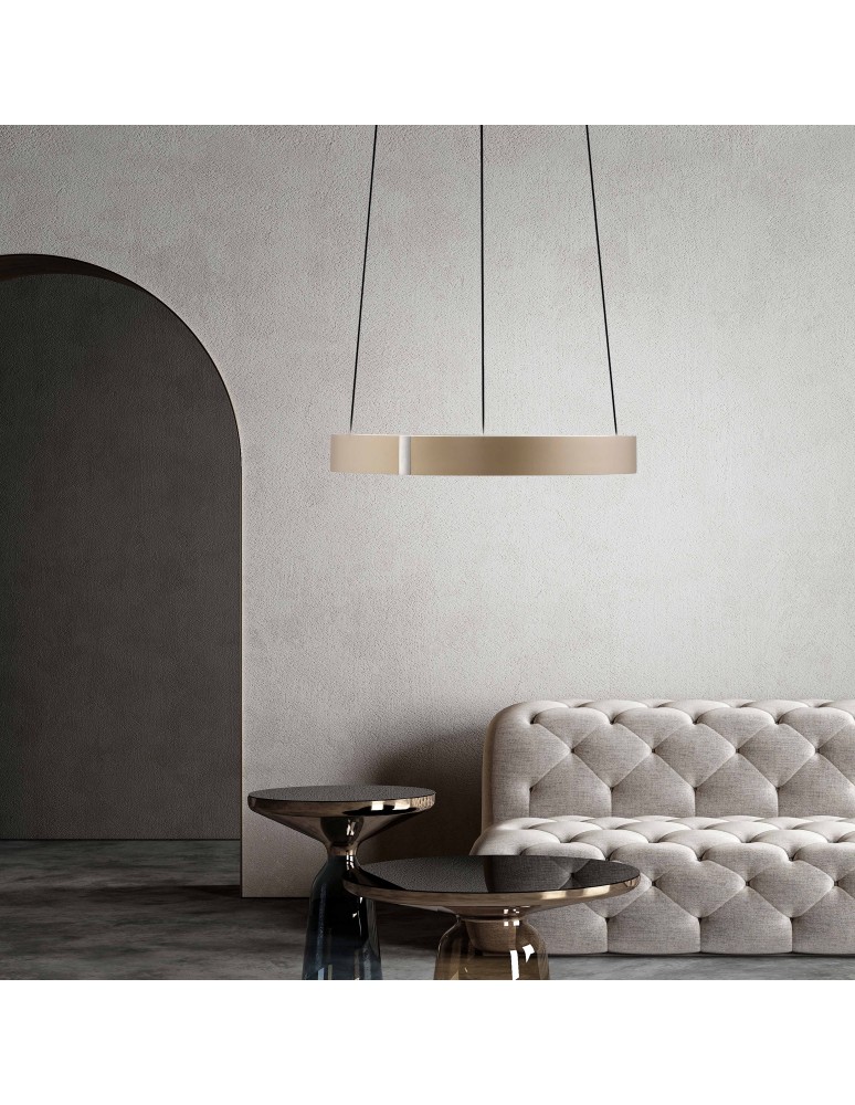 Paul Neuhaus Pure E-Clipse Lampa Wisząca Brązowy 2560-97