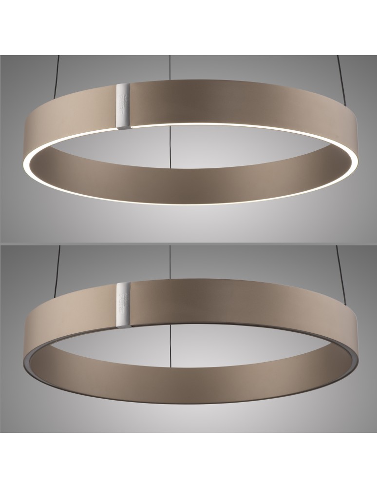 Paul Neuhaus Pure E-Clipse Lampa Wisząca Brązowy 2560-97