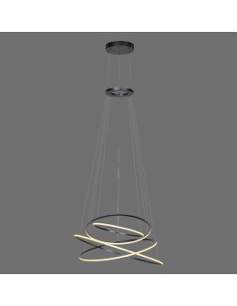 Paul Neuhaus Pure E-Flying Rings Lampa Wisząca Szary 2566-15