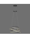 View Paul Neuhaus Pure E-Flying Rings Lampa Wisząca Szary 2566-15
