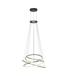 Paul Neuhaus Pure E-Flying Rings Lampa Wisząca Szary 2566-15