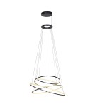 Paul Neuhaus Pure E-Flying Rings Lampa Wisząca Szary 2566-15