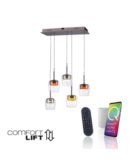 Paul Neuhaus Q-Kon Lampa Wisząca Multikolor 2743-70 - product 2