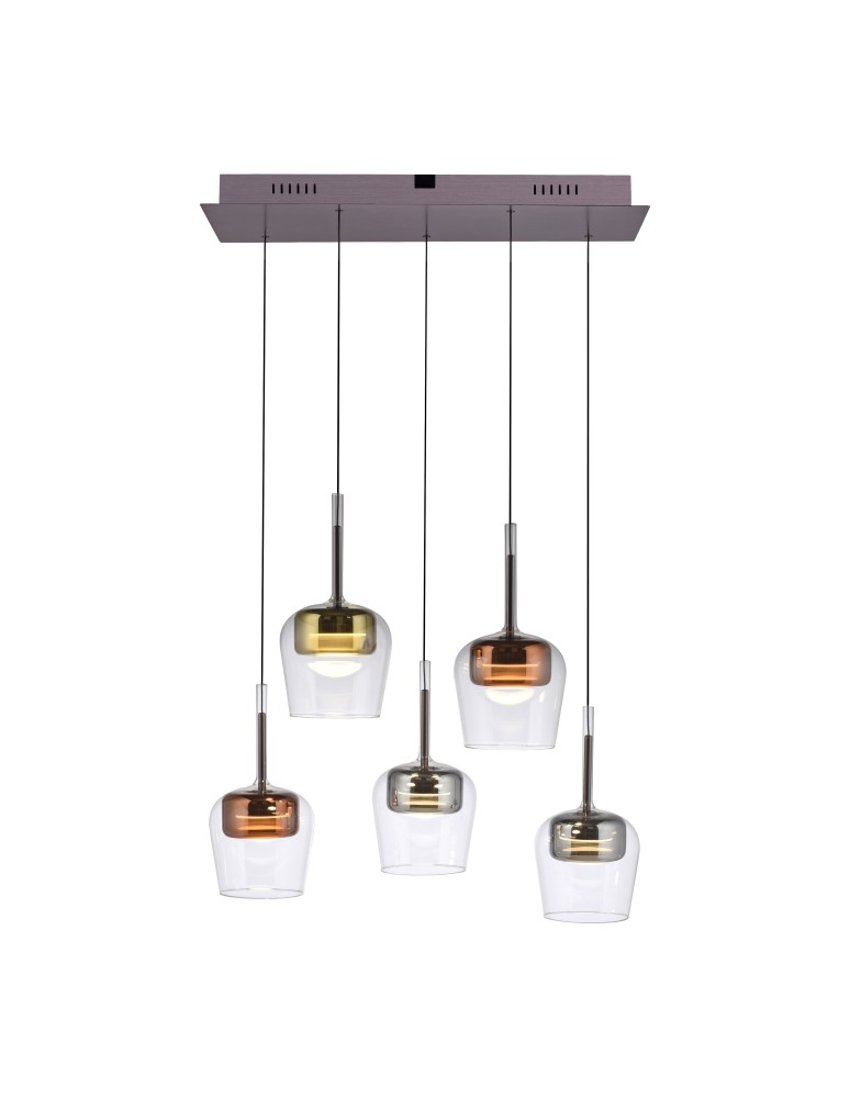 Paul Neuhaus Q-Kon Lampa Wisząca Multikolor 2743-70