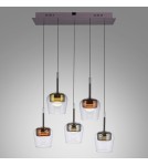 Paul Neuhaus Q-Kon Lampa Wisząca Multikolor 2743-70