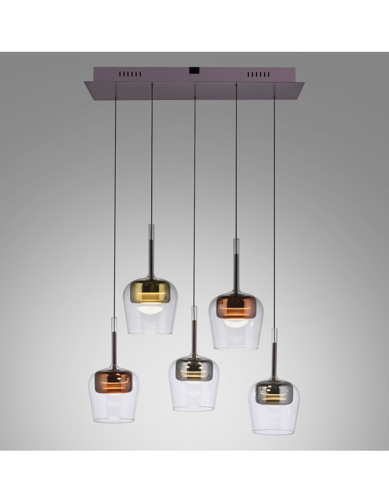 Paul Neuhaus Q-Kon Lampa Wisząca Multikolor 2743-70