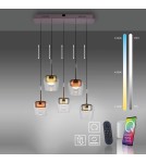 Paul Neuhaus Q-Kon Lampa Wisząca Multikolor 2743-70