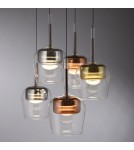 Paul Neuhaus Q-Kon Lampa Wisząca Multikolor 2743-70