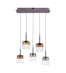 Paul Neuhaus Q-Kon Lampa Wisząca Multikolor 2743-70