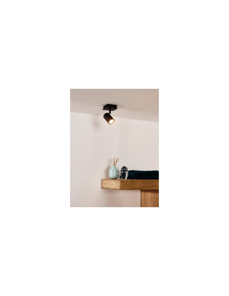 Ceiling spotlights - Lucide LENNERT Wall lamp 1xGU10 black 26958/05/30 - product kolory-swiatla.pl 4