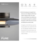 Paul Neuhaus Pure Vitrum Kinkiet/Lampa Sufitowa Szary 6082-15